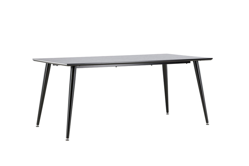 Eos Eetkamertafel - 180 X 90cm - Zwart - Eetkamertafels - Rebellenclub