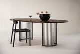 Fiorita Eetkamertafel - 220 x 110 cm - Walnoot - Eetkamertafels - Rebellenclub