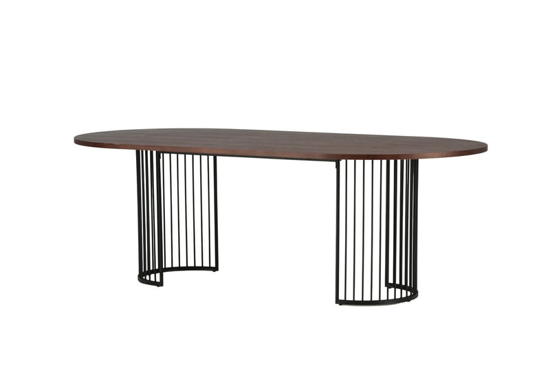 Fiorita Eetkamertafel - 220 x 110 cm - Walnoot - Eetkamertafels - Rebellenclub