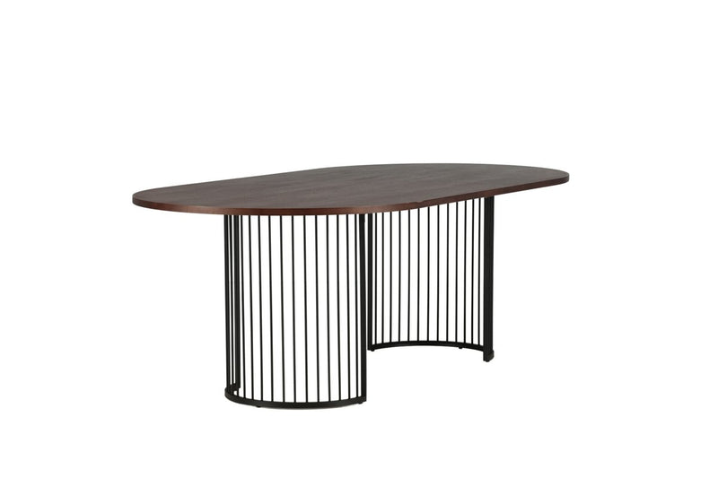 Fiorita Eetkamertafel - 220 x 110 cm - Walnoot - Eetkamertafels - Rebellenclub