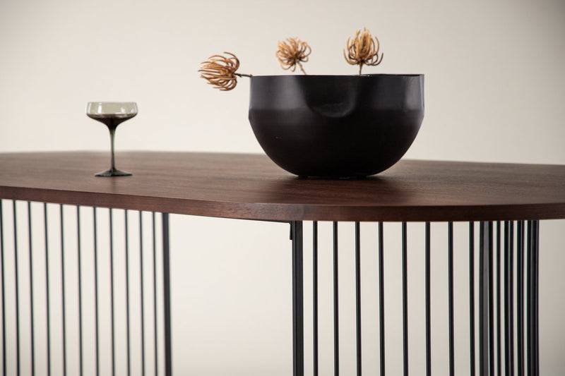 Fiorita Eetkamertafel - 220 x 110 cm - Walnoot - Eetkamertafels - Rebellenclub