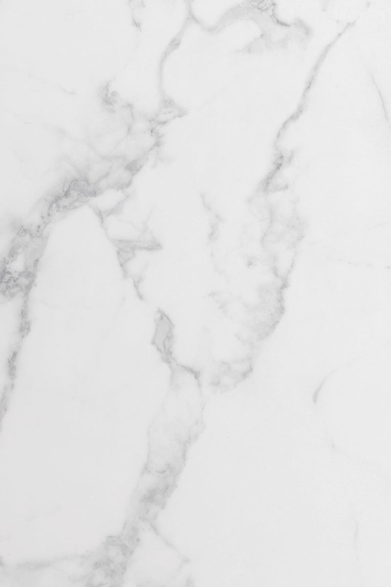 Gubbio Bijzettafel - 35 x 35 cm - Wit Marmer Look - Set van 2 - Bijzettafels - Rebellenclub