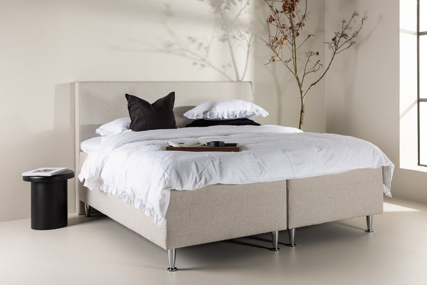 Inuvik Tweepersoonsbed - 200 x 180 cm - Beige