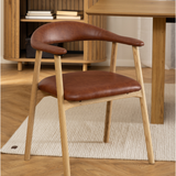 Joren Eetkamerstoel - Set van 2 - Bruin Leatherlook - Eetkamerstoelen - Rebellenclub