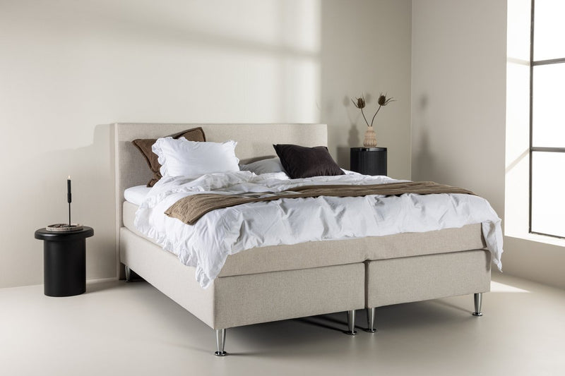 Kadina Tweepersoonsbed - 200 x 180 cm - Beige