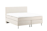 Kadina Tweepersoonsbed - 200 x 180 cm - Beige - Bedden - Rebellenclub