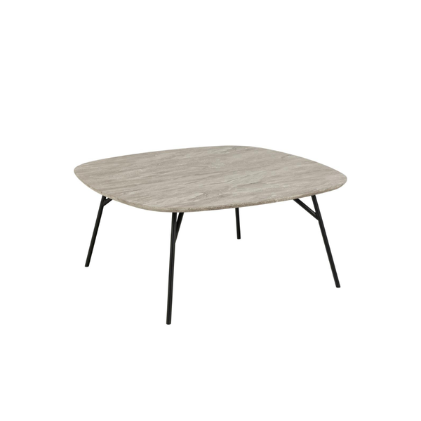 Komi Salontafel - 90 x 90 cm - Marmer Look