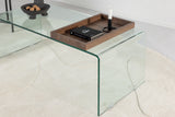 Laurino Salontafel - 110 x 50cm - Glas - Salontafels - Rebellenclub