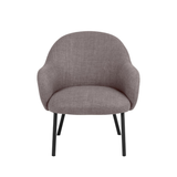 Lavina Fauteuil - Licht Grijs Bruin