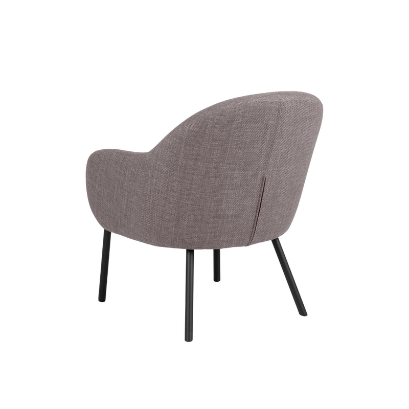 Lavina Fauteuil - Licht Grijs Bruin