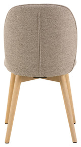 Leitra Eetkamerstoel - Set Van 2 - Beige - Eetkamerstoelen - Rebellenclub