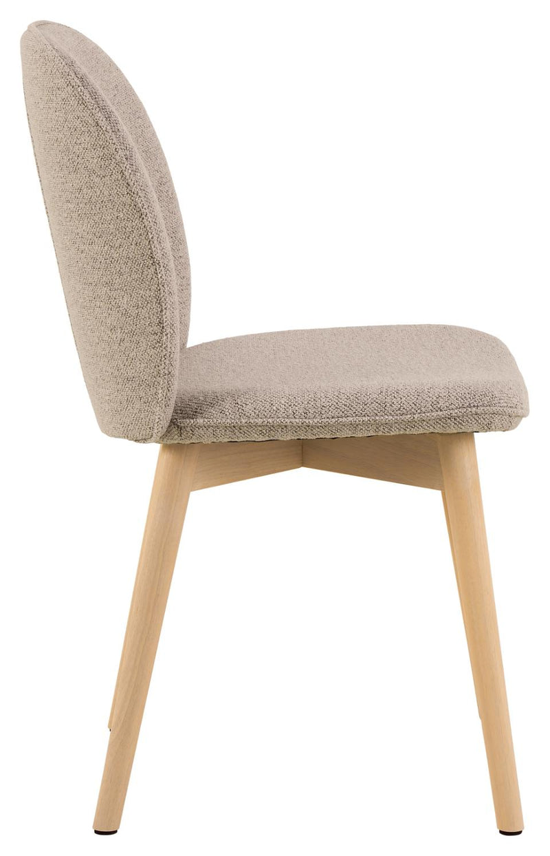 Leitra Eetkamerstoel - Set Van 2 - Beige - Eetkamerstoelen - Rebellenclub