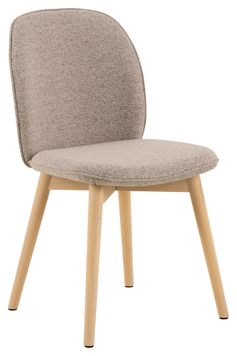 Leitra Eetkamerstoel - Set Van 2 - Beige - Eetkamerstoelen - Rebellenclub