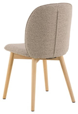 Leitra Eetkamerstoel - Set Van 2 - Beige - Eetkamerstoelen - Rebellenclub