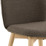 Leitra Eetkamerstoel - Set Van 2 - Taupe - Eetkamerstoelen - Rebellenclub