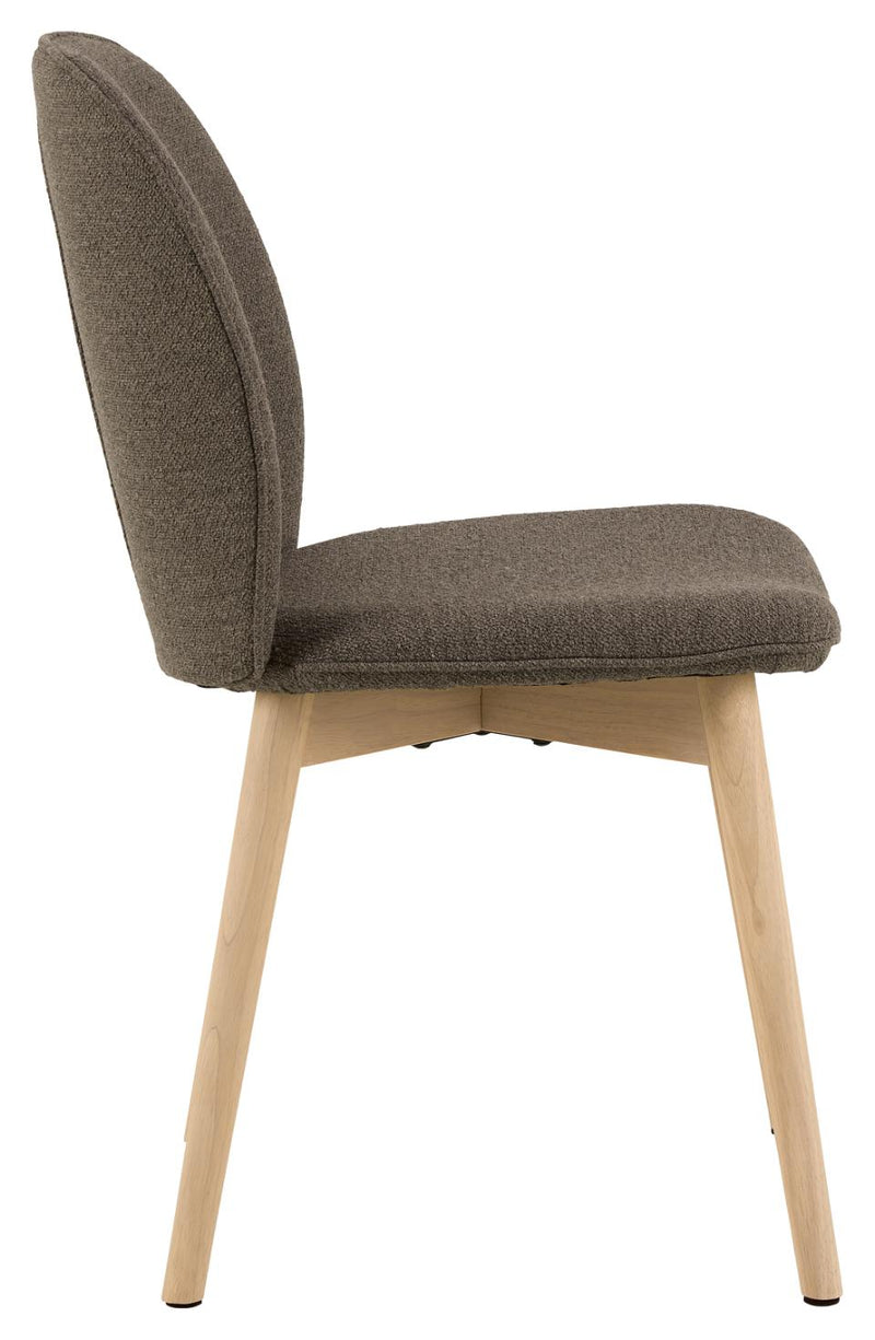 Leitra Eetkamerstoel - Set Van 2 - Taupe - Eetkamerstoelen - Rebellenclub