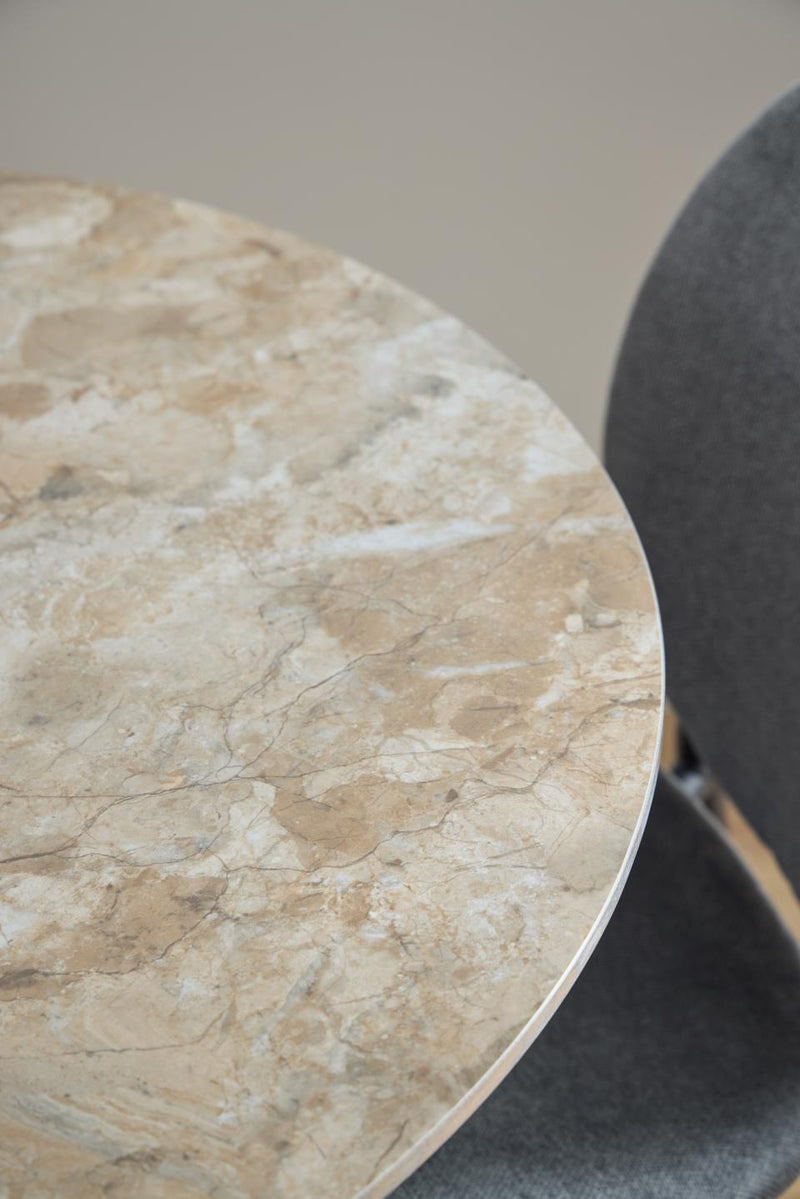 Lugo Eetkamertafel - ø90 cm - Bruin - Eetkamertafels - Rebellenclub