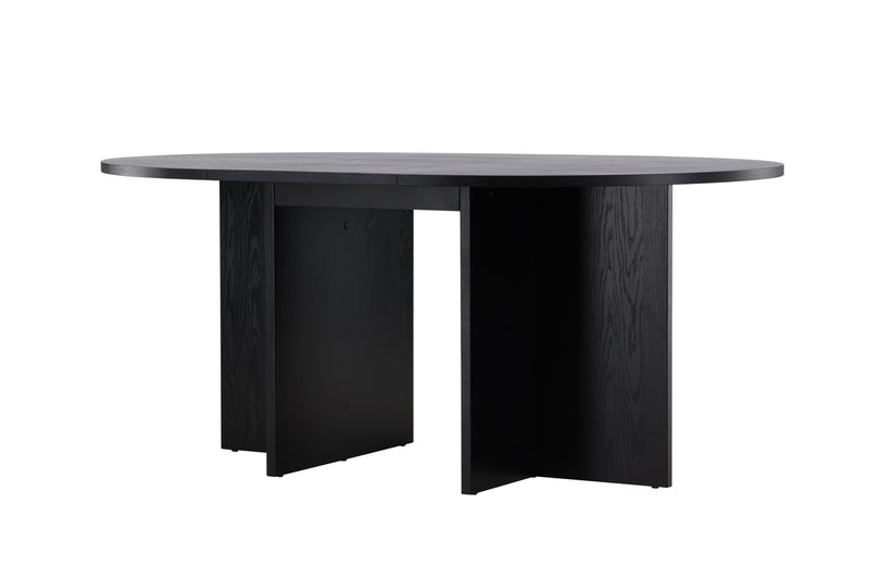 Magna Eetkamertafel - ø120cm - Zwart