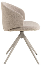 Malawi Eetkamerstoel - Beige met beige frame - Eetkamerstoelen - Rebellenclub