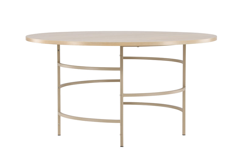 Mondello Eetkamertafel - ø140 cm - Beige - Eetkamertafels - Rebellenclub