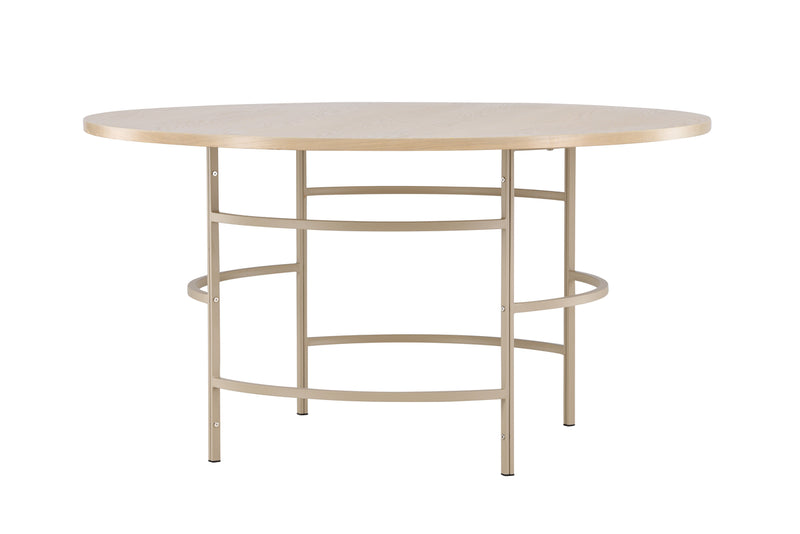 Mondello Eetkamertafel - ø140 cm - Beige - Eetkamertafels - Rebellenclub