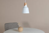 Morrin Hanglamp - ø16cm - wit