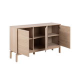 Nampa Dressoir - 135 x 80 cm - Licht Eiken - Dressoirs - Rebellenclub