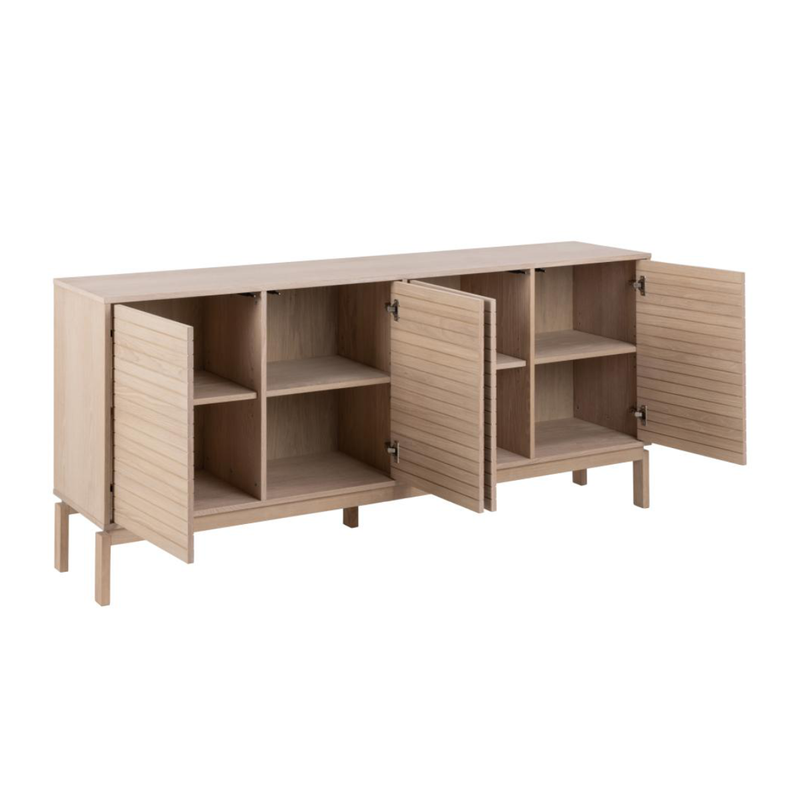 Nampa Dressoir - 180 x 80 cm - Licht Eiken