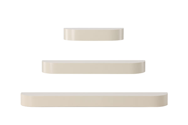 Nerano Wandplanken - set van 3 - Beige - Wandplanken - Rebellenclub