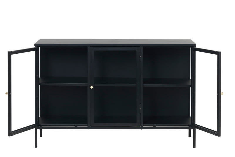 Nimbin Dressoir - 132 x 85 cm - Zwart - Dressoirs - Rebellenclub