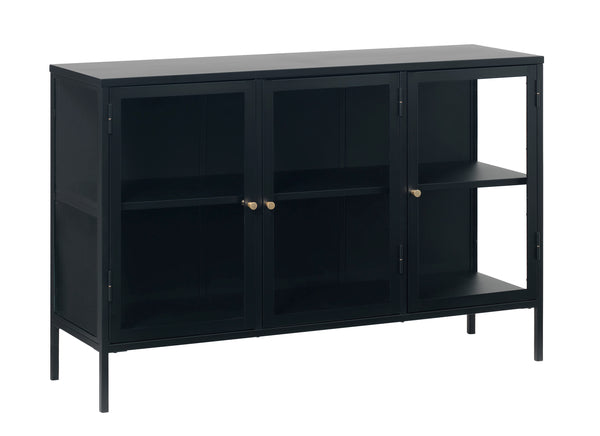 Nimbin Dressoir - 132 x 85 cm - Zwart - Dressoirs - Rebellenclub