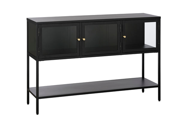 Nimbin Dressoir - 132 x 88 cm - Zwart - Dressoirs - Rebellenclub