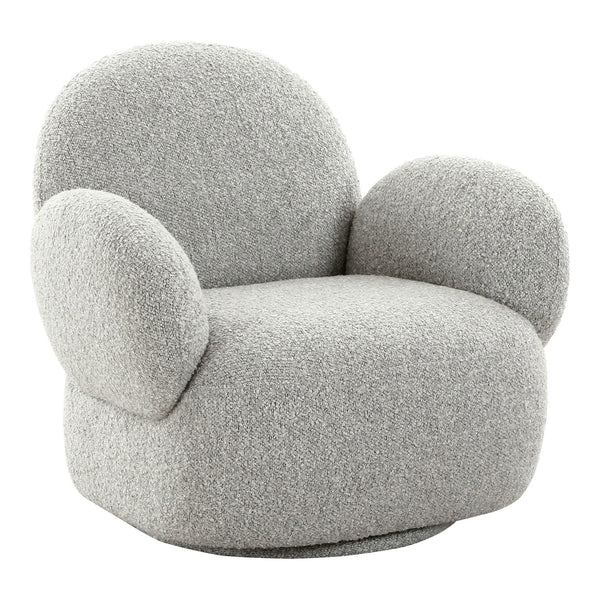 Noosa Fauteuil - Lichtgrijs Bouclé