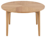 Olea Salontafel - ø80cm - Eiken Sterrenpatroon - Salontafels - Rebellenclub