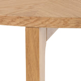 Olea Salontafel - ø80cm - Eiken Sterrenpatroon - Salontafels - Rebellenclub