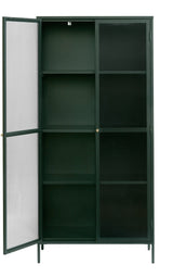 Omeo Vitrinekast - 190 x 90 cm - Groen - Vitrinekasten - Rebellenclub