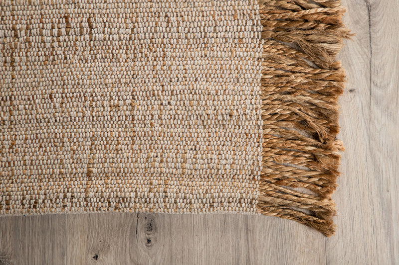 Palermo Vloerkleed - 230 x 180 cm - Naturel Jute - Vloerkleden - Rebellenclub