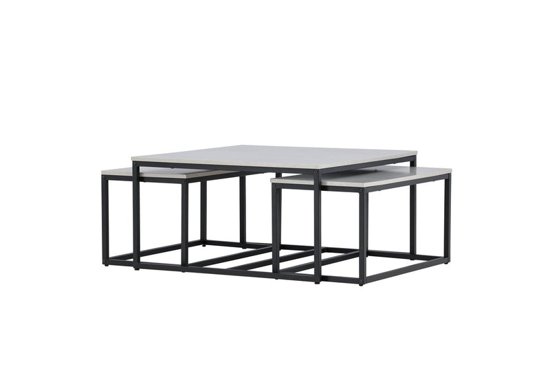 Rindby Salontafel Set - Grijs