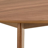 Roskilde Eetkamertafel - ø105 cm - Walnoot - Eetkamerstoelen - Rebellenclub