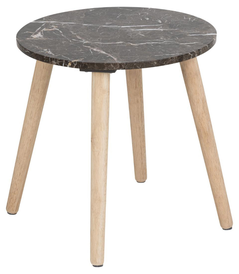Salontafel Tjalmo ø40 - Bruin marmer - Salontafels - Rebellenclub