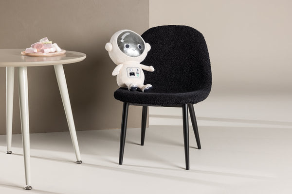 Skive Kinderstoel - Zwart Teddy - kinderstoelen - Rebellenclub