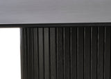 Taree Eetkamertafel - 180 x 95 cm - Zwart