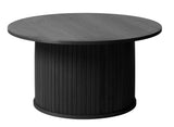 Taree Salontafel - ø90 cm - Zwart - Salontafels - Rebellenclub