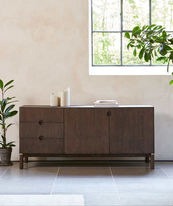 Tulum Dressoir - Donkerbruin