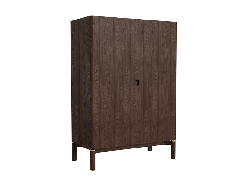 Tulum Wandkast - Donkerbruin - Wandkasten - Rebellenclub