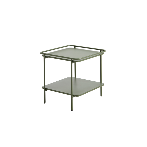 Ubud Bijzettafel 45 x 45 cm - Groen - Bijzettafels - Rebellenclub