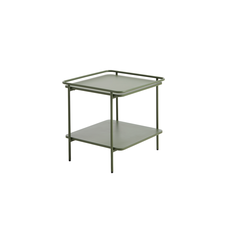Ubud Bijzettafel 45 x 45 cm - Groen - Bijzettafels - Rebellenclub