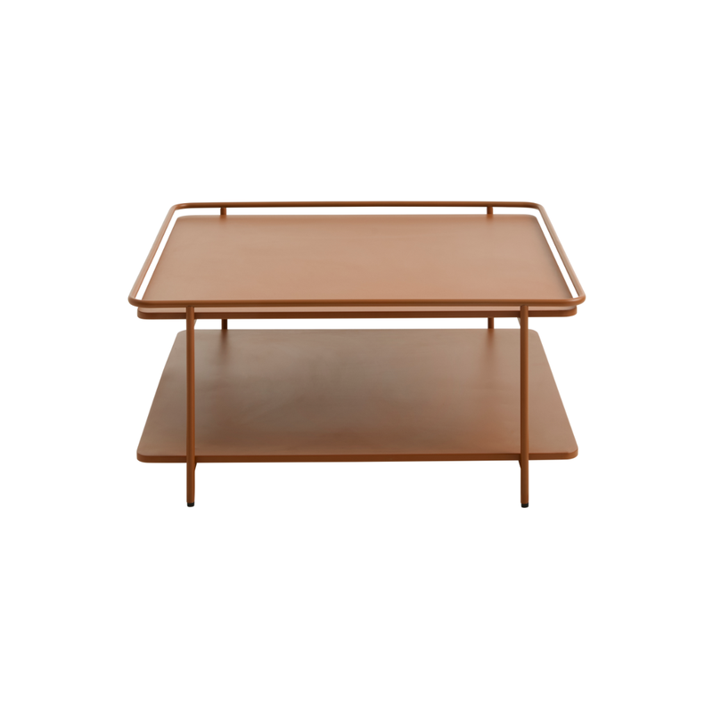 Ubud Salontafel 75 x 75 cm - Terracotta - Salontafels - Rebellenclub