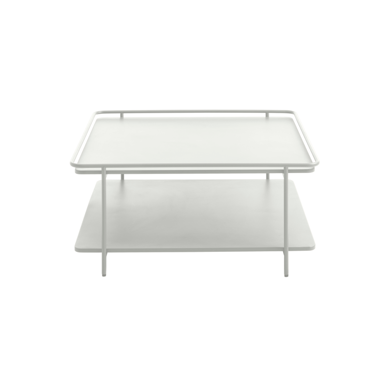 Ubud Salontafel 75 x 75 cm - Wit - Salontafels - Rebellenclub