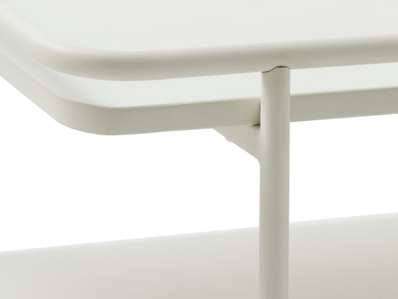 Ubud Salontafel 75 x 75 cm - Wit - Salontafels - Rebellenclub